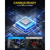 image:imageAUTOONE H13 9008 LED Bulbs 60000LM 1200 Ultra Bright Real 11 Halogen Size 6500K Cool White Plug and Play Easy Installation with Silent Cooling Fan CANBUS Ready Pack of 29008H13