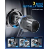 image:imageAUTOONE H13 9008 LED Bulbs 60000LM 1200 Ultra Bright Real 11 Halogen Size 6500K Cool White Plug and Play Easy Installation with Silent Cooling Fan CANBUS Ready Pack of 29007HB5