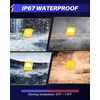 image:imageAUTOONE H7 Light Bulbs 11 Mini Size 60000LM Brightness 6500K Cool White Easy 3 Min Plug and Play IP68 Rated Long Lifespan Pack of 29003HB2H4