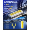 image:imageAUTOONE H7 Light Bulbs 11 Mini Size 60000LM Brightness 6500K Cool White Easy 3 Min Plug and Play IP68 Rated Long Lifespan Pack of 2H7H7