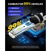 image:imageAUTOONE HIR2 9012 LED Bulbs 6500K White 90000LM Plug and Play IP68 Automotive Replacement HIR2 Lights 2 PCSH7