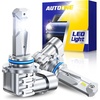 image:imageAUTOONE H7 Light Bulbs 11 Mini Size 60000LM Brightness 6500K Cool White Easy 3 Min Plug and Play IP68 Rated Long Lifespan Pack of 29005HB3