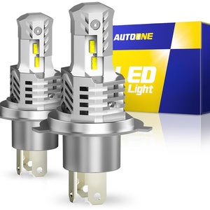 image:imageAUTOONE HIR2 9012 LED Bulbs 6500K White 90000LM Plug and Play IP68 Automotive Replacement HIR2 Lights 2 PCSH49003HB2