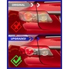 image:imageAUTOONE 2026 Upgraded For Toyota Corolla Tail Lights Assembly Tail Lamp Assembly Fit for 20112013 Corolla Rear Factory OEM Driver Side amp Passenger Side Without Bulbs