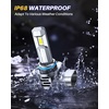 image:imageAUTOONE 9006 Led Bulbs 60000LM 6000K Cool White 1200 Brightness HB4 Upgraded Replacement for Cars Plug and Play Pack of 29005HB3