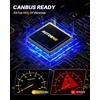 image:imageAUTOONE 9006 Led Bulbs 60000LM 6000K Cool White 1200 Brightness HB4 Upgraded Replacement for Cars Plug and Play Pack of 29005HB3