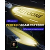image:imageAUTOONE H10 Fog Bulb Amber 7 Times Brighter H10 Bulb 3 Min Quick Install 20 Years Lifespan No FlickerH10 Amber