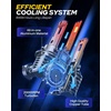 image:imageAUTOONE 2026 Upgraded H7 Headlight Bulbs 1400 Bright 70000 Lumens LED Bulbs9005HB3H11H8H9