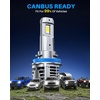 image:imageAUTOONE 2026 Upgraded H7 Headlight Bulbs 1400 Bright 70000 Lumens LED BulbsH9H8H11