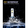 image:imageAUTOONE H11H9H8 LED Bulb 70000LM 11 Size No Flickering Quick Install Longer Lifespan 2PCS9006HB4