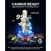 image:imageAUTOONE H11H9H8 LED Bulb 70000LM 11 Size No Flickering Quick Install Longer Lifespan 2PCSH49003