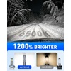 image:imageAUTOONE Latest H11B LED Bulb Plug and Play No Flickering 70000LM 6500K Easy 3 Min Install IP68 Rated Long Lifespan Pack of 2H11B
