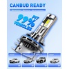 image:imageAUTOONE Latest H11B LED Bulb Plug and Play No Flickering 70000LM 6500K Easy 3 Min Install IP68 Rated Long Lifespan Pack of 2H15