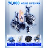 image:imageAUTOONE Latest H11B LED Bulb Plug and Play No Flickering 70000LM 6500K Easy 3 Min Install IP68 Rated Long Lifespan Pack of 2H15