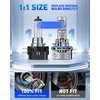 image:imageAUTOONE Latest H11B LED Bulb Plug and Play No Flickering 70000LM 6500K Easy 3 Min Install IP68 Rated Long Lifespan Pack of 2H15