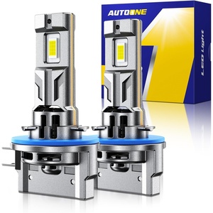image:imageAUTOONE Latest H11B LED Bulb Plug and Play No Flickering 70000LM 6500K Easy 3 Min Install IP68 Rated Long Lifespan Pack of 2H11B
