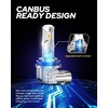 image:imageAUTOONE 880 LED Fog Light Bulbs 6500K Cool White 600 BrightnessAmber Yellow