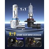 image:imageAUTOONE 880 LED Fog Light Bulbs 6500K Cool White 600 BrightnessAmber Yellow