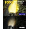 image:imageAUTOONE 880 LED Fog Light Bulbs 6500K Cool White 600 BrightnessAmber Yellow