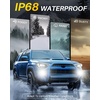 image:imageAUTOONE 880 LED Fog Light Bulbs 6500K Cool White 600 BrightnessWhite