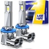 image:imageAUTOONE 880 LED Fog Light Bulbs 6500K Cool White 600 BrightnessWhite