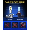 image:imageAUTOONE 9005 Bulbs 80000LM Bright 6000K White HB3 Light Bulb 99 Compat9012