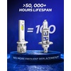 image:imageAUTOONE 9005 Bulbs 80000LM Bright 6000K White HB3 Light Bulb 99 CompatH1