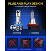 image:imageAUTOONE 9005 Bulbs 80000LM Bright 6000K White HB3 Light Bulb 99 CompatH11H8H9