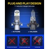 image:imageAUTOONE 9005 Bulbs 80000LM Bright 6000K White HB3 Light Bulb 99 CompatH139008