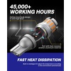 image:imageAUTOONE 194 LED Bulbs 168 2825 T10 W5W LED Bulbs 6000K White Pack of 10Amber