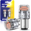 image:imageAUTOONE 194 LED Bulbs 168 2825 T10 W5W LED Bulbs 6000K White Pack of 10Red