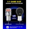 image:imageAUTOONE 194 LED Bulbs 168 2825 T10 W5W LED Bulbs 6000K White Pack of 10Red