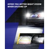 image:imageAUTOONE 194 LED Bulbs 168 2825 T10 W5W LED Bulbs 6000K White Pack of 10Strobe White