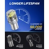 image:imageAUTOONE 194 LED Bulbs 168 2825 T10 W5W LED Bulbs 6000K White Pack of 10White