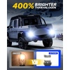image:imageAUTOONE 194 LED Bulbs 168 2825 T10 W5W LED Bulbs 6000K White Pack of 10White
