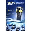 image:imageAUTOONE 194 LED Bulbs 168 2825 T10 W5W LED Bulbs 6000K White Pack of 10White