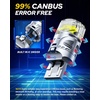 image:imageAUTOONE 194 LED Bulbs 168 2825 T10 W5W LED Bulbs 6000K White Pack of 10White