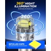 image:imageAUTOONE 194 LED Bulbs 168 2825 T10 W5W LED Bulbs 6000K White Pack of 10White