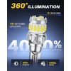 image:imageAUTOONE 194 LED Bulbs 168 2825 T10 W5W LED Bulbs 6000K White Pack of 10White
