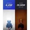 image:imageAUTOONE 194 LED Bulbs 168 2825 T10 W5W LED Bulbs 6000K White Pack of 10White