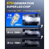 image:imageAUTOONE 194 LED Bulbs 168 2825 T10 W5W LED Bulbs 6000K White Pack of 10White