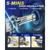 image:imageAUTOONE H11B LED Bulb 70000LM H11B Lights No Flickering Easy Install 70K Lifespan 2PCSH11B