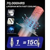 image:imageAUTOONE H11B LED Bulb 70000LM H11B Lights No Flickering Easy Install 70K Lifespan 2PCSH49003