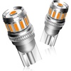 image:imageAUTOONE 194 LED Bulbs 168 2825 T10 W5W LED Bulbs 6000K White Pack of 10Amber